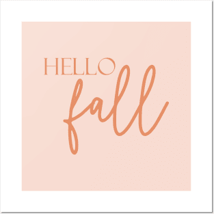 Hello Fall Posters and Art